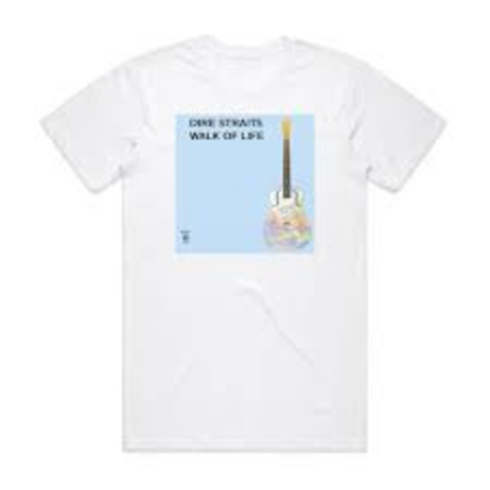 Dire Straits Walk Of Life 2 Album Cover T-Shirt White